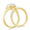Thumbnail Image 1 of Perfect Fit 9ct Yellow Gold 0.33ct Total Diamond Bridal Set