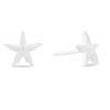 Thumbnail Image 1 of Sterling Silver Small Starfish Stud Earrings