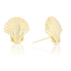 Thumbnail Image 1 of 9ct Yellow Gold Shell Stud Earrings