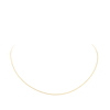 Thumbnail Image 2 of 9ct Yellow Solid Gold 18 Inch Dainty Curb Chain