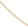 Thumbnail Image 1 of 9ct Yellow Gold Solid 20" Dainty Curb Chain