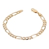 Thumbnail Image 0 of 9ct Yellow Gold 7.25 Inch Figaro Chain Bracelet