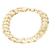 Thumbnail Image 0 of 9ct Yellow Solid Gold 8.5 Inch Curb Chain Bracelet