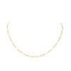 Thumbnail Image 3 of 9ct Yellow Gold 20" Figaro Chain