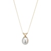Thumbnail Image 1 of 9ct Yellow Gold 18" Culture Freshwater Pearl Pendant