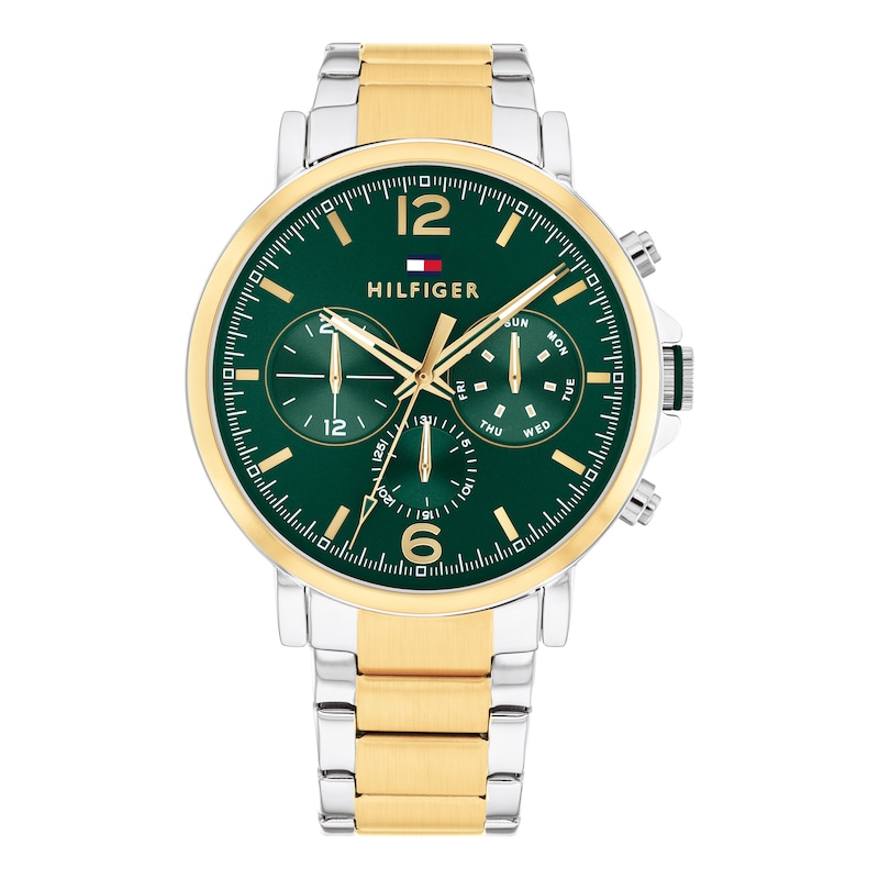 Main Image 1 of Tommy Hilfiger Men's Two Tone Stainless Steel Bracelet Watch