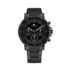 Thumbnail Image 2 of Tommy Hilfiger Men's Black IP Watch & Chain Link Bracelet Gift Set