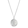 Thumbnail Image 0 of Sterling Silver 18 Inch St Christopher Necklace