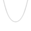 Thumbnail Image 1 of Sterling Silver 24" 3mm Curb Chain