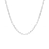Thumbnail Image 1 of Sterling Silver 24 Inch 3mm Curb Chain