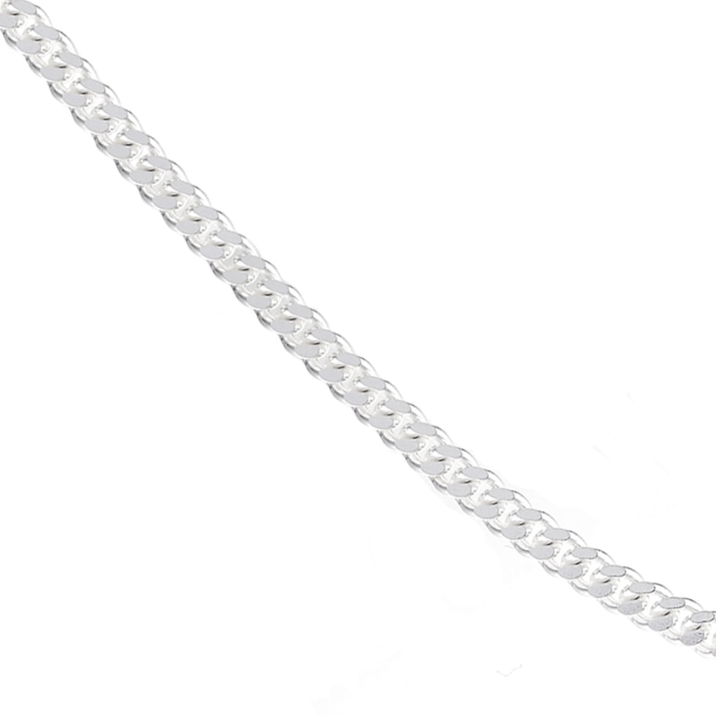 Main Image 2 of Sterling Silver 24" 3mm Curb Chain