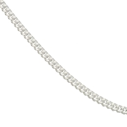Sterling Silver 20" 2mm Dainty Curb Chain