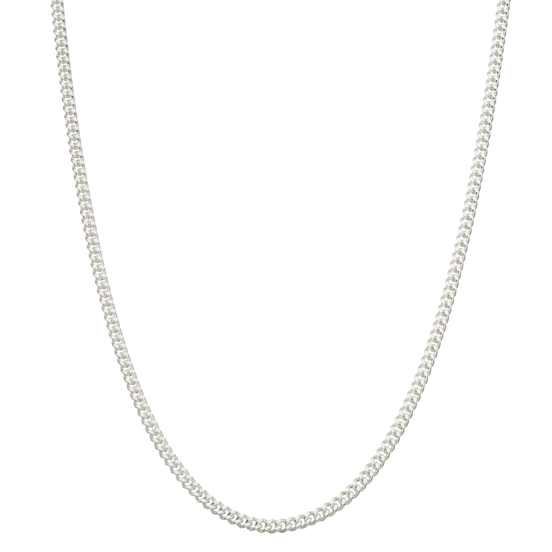 Sterling Silver 20 Inch 2mm Dainty Curb Chain
