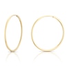 Thumbnail Image 1 of 9ct Yellow Gold 20mm Polished Sleeper Hoop Earrings