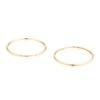 Thumbnail Image 2 of 9ct Yellow Gold 20mm Polished Sleeper Hoop Earrings