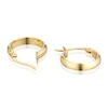 Thumbnail Image 2 of 9ct Yellow Gold 10mm Polished Hoop Earrings