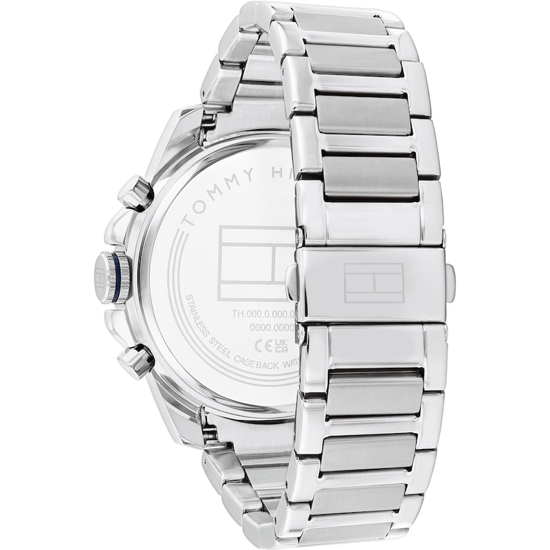 Main Image 3 of Tommy Hilfiger 46mm Blue Dial & Stainless Steel Bracelet Watch