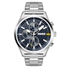 Thumbnail Image 1 of HUGO #CHASE Men's Blue Dial 46mm Stainless Steel Bracelet Watch