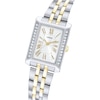 Thumbnail Image 2 of Lorus Women's Signature Crystal Sunray Two Tone Stainless Steel Bracelet Watch