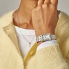 Thumbnail Image 4 of Lorus Women's Crystal Sunray Dial Stainless Steel Bracelet Watch & Pearl Necklace Set