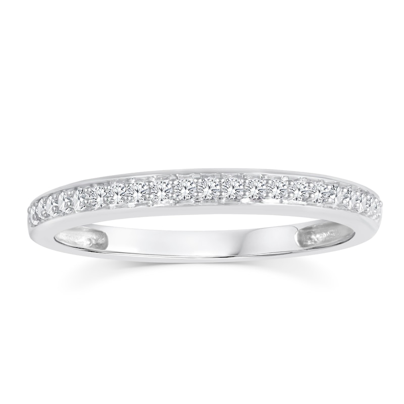 Main Image 1 of Perfect Fit 9ct White Gold 0.14ct Diamond Eternity Ring