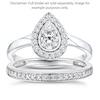 Thumbnail Image 2 of Perfect Fit 9ct White Gold 0.14ct Diamond Eternity Ring