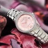 Thumbnail Image 4 of Citizen Eco-Drive Crystal Pink Dial & Stainless Steel Watch