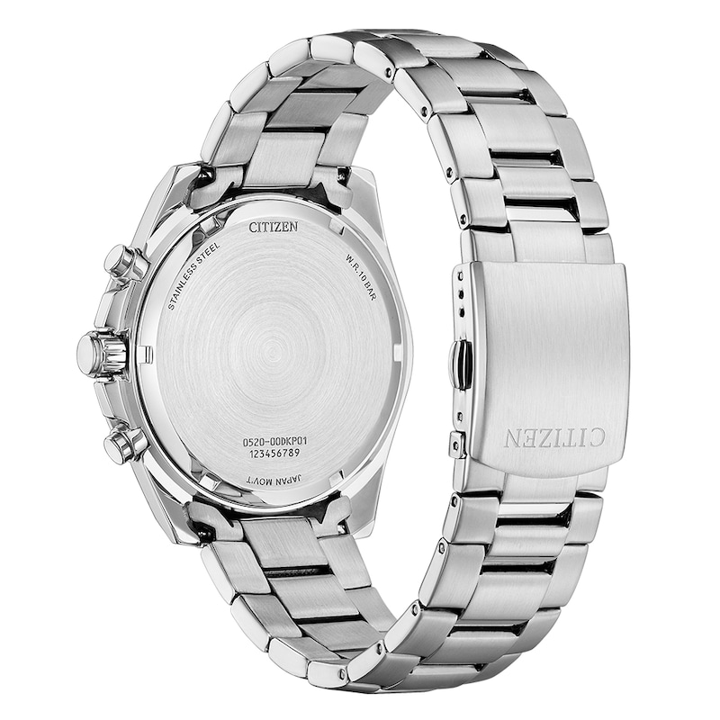 Main Image 3 of Citizen Sport Chronograph Black Dial & Stainless Steel Watch