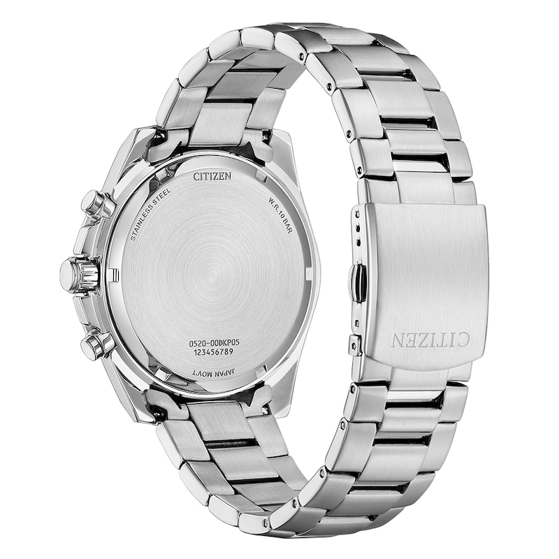 Main Image 3 of Citizen Sport Chronograph Light Blue Dial & Stainless Steel Watch