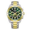Thumbnail Image 1 of Citizen Sport Chronograph Green Dial & Two Tone Watch