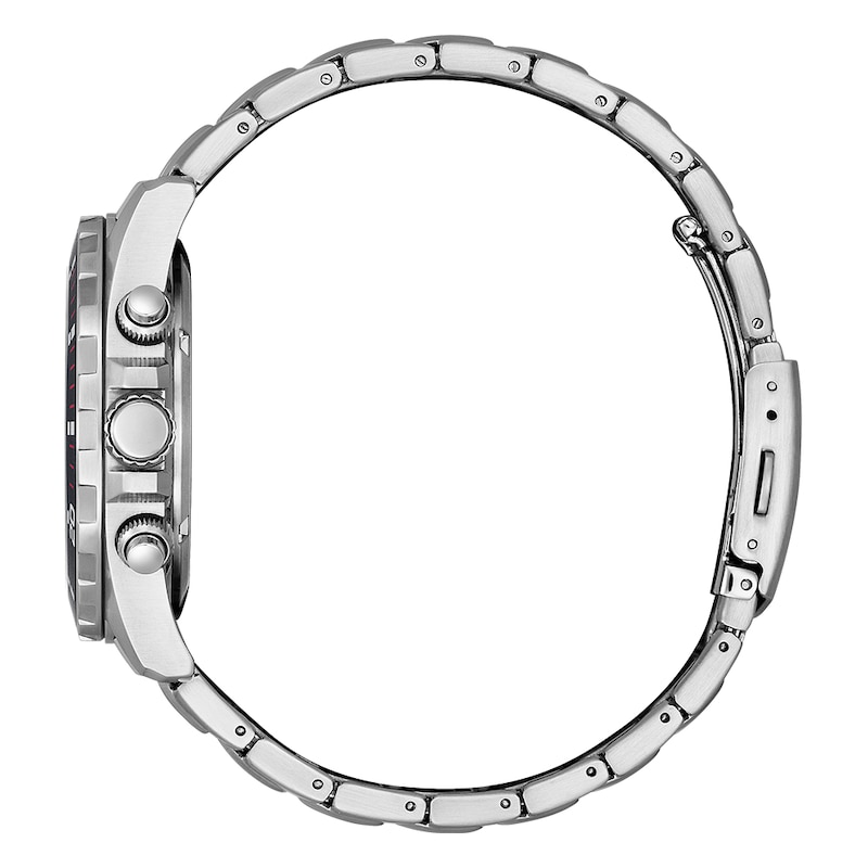 Main Image 2 of Citizen Sport Eco-Drive Chronograph Black Dial & Stainless Steel Watch