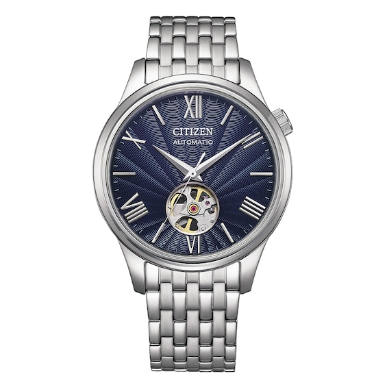 Citizen Automatic Open Heart Dial & Stainless Steel Watch