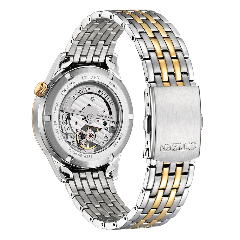 Main Image 3 of Citizen Automatic Open Heart Dial & Two Tone Watch