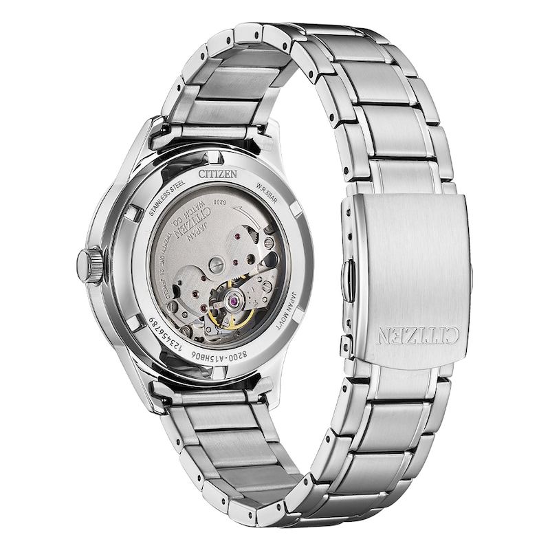 Main Image 3 of Citizen Automatic Blue Dial & Stainless Steel Watch