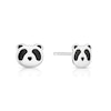 Thumbnail Image 1 of Children's Sterling Silver Panda Stud Earrings