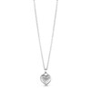 Thumbnail Image 1 of Guess Rhodium Plated Heart Pendant Necklace