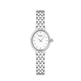 Rotary Women's Cocktail Stainless Steel Bracelet Watch