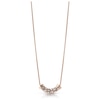 Thumbnail Image 1 of Guess Rose Gold Plated 16-18 inches Crystal Necklace