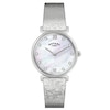Thumbnail Image 1 of Rotary Women's 1985 Stone Set Mother Of Pearl Dial Stainless Steel Mesh Bracelet Watch