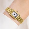 Thumbnail Image 3 of Rotary Women's Heritage Astoria Mother Of Pearl Dial Rectangular Gold Tone Stainless Steel Bracelet Watch