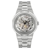Thumbnail Image 1 of Rotary Men's Regent Skeleton Automatic Silver Dial Stainless Steel Bracelet Watch