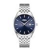 Thumbnail Image 1 of Rotary Men's Ultra Slim Blue Dial Stainless Steel Bracelet Watch