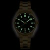 Thumbnail Image 5 of Rotary Men's Heritage Green Dial Gold Tone Stainless Steel Bracelet Watch
