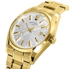 Thumbnail Image 2 of Rotary Men's Lumen Silver Dial Gold Tone Stainless Steel Bracelet Watch