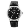 Thumbnail Image 1 of Rotary Men's Heritage Automatic Black Dial & Black Leather Strap Watch