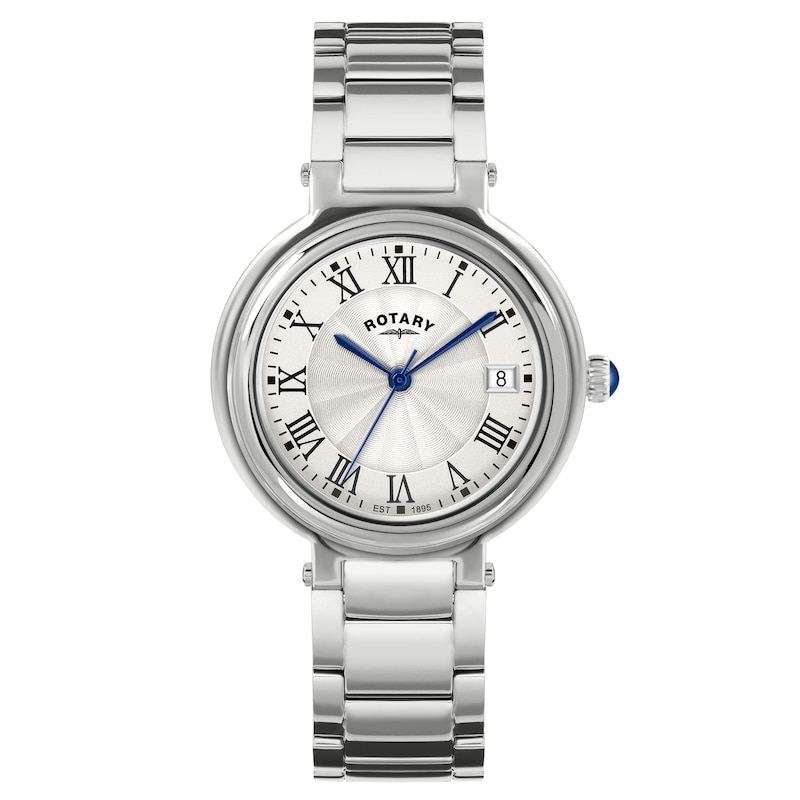 Main Image 1 of Rotary Women's Heritage Pale Silver Dial Stainless Steel Bracelet Watch
