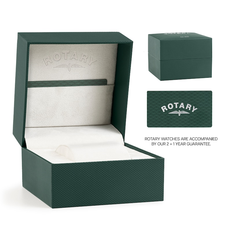 Main Image 2 of Rotary Women's Heritage Pale Silver Dial Gold Tone Stainless Steel Bracelet Watch