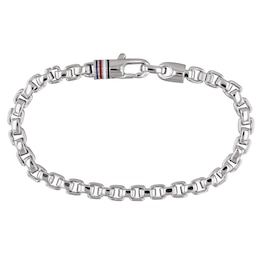 Tommy Hilfiger Stainless Steel Box Chain Bracelet