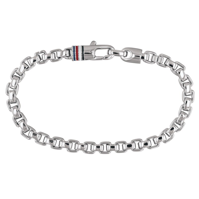 Tommy Hilfiger Stainless Steel Box Chain Bracelet