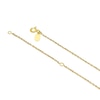 Thumbnail Image 3 of Silver & 9ct Yellow Gold Bonded Two Tone Heart Pendant